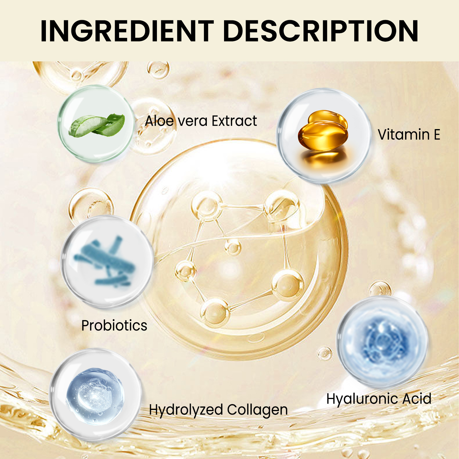 EELHOE Indebolisce le linee sottili Collagene Essenza antietà_voghion.com