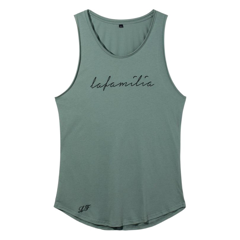 LA Summer new sports training muscle bodybuilding GA basketball running training fitness breathable vest generation hair