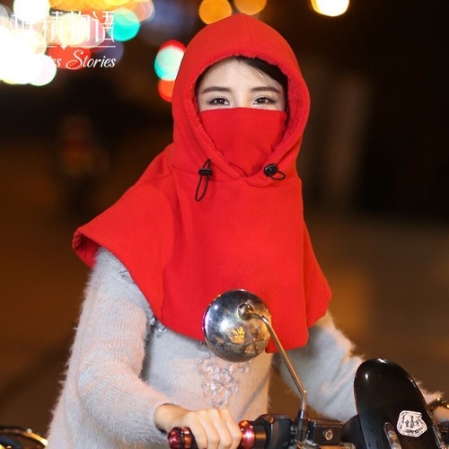 Winter electric bike hat cross-border outdoor shawl cycling hat Lei Feng hat windproof and cold-proof warm hat for women