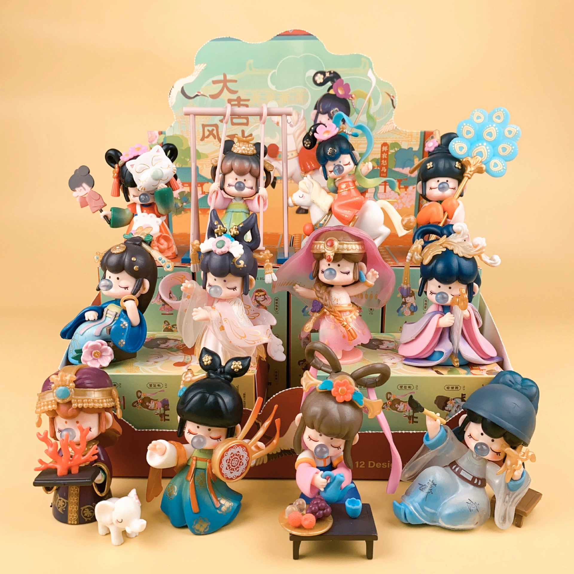 Новый продукт spot Datang Fenghua Ruo Lai Blind Box Игрушечные куклы день рождения подарок