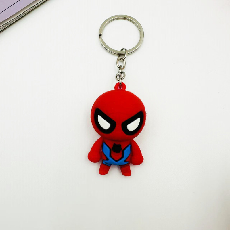 新しいマーベルキーホルダーペンダントアメイジングスパイダーマンキーホルダーペンダントアベンジャーズキーホルダー人形|undefined