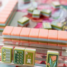 2025�¿�Hand-Painted Mahjong Tiles Set ���L�錢�����b