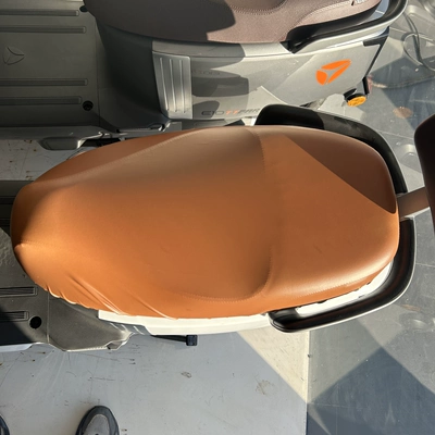 Foot Mat, Electric vehicle foot mat - yadi-t30-d-waterproof-seat-cover-brown