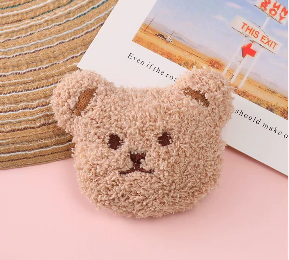 Вязаный кошелёк-наплечник, красная сумка из льна, кошелёк, 20×35 см, горох с медвежонком