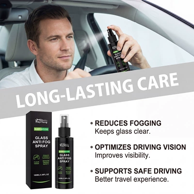 Rearview Mirrors, Automotive glass defogging agent