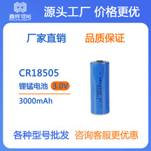 CR18505锂锰电池原装电芯-3000mAh容量智能家居一次性锂锰电池