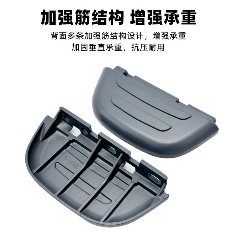 Suitable for Ninebot C30/C60/C80 Rear Footrests, B Series Electric Vehicle Passenger Footrests, Aluminum Alloy Foot Pedal Accessories