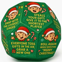 跨境Hilarious Christmas Gift Exchange Party GameDice圣诞骰子
