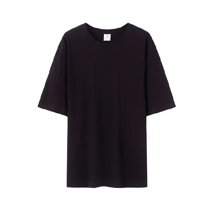 퓨어 블랙 티셔츠