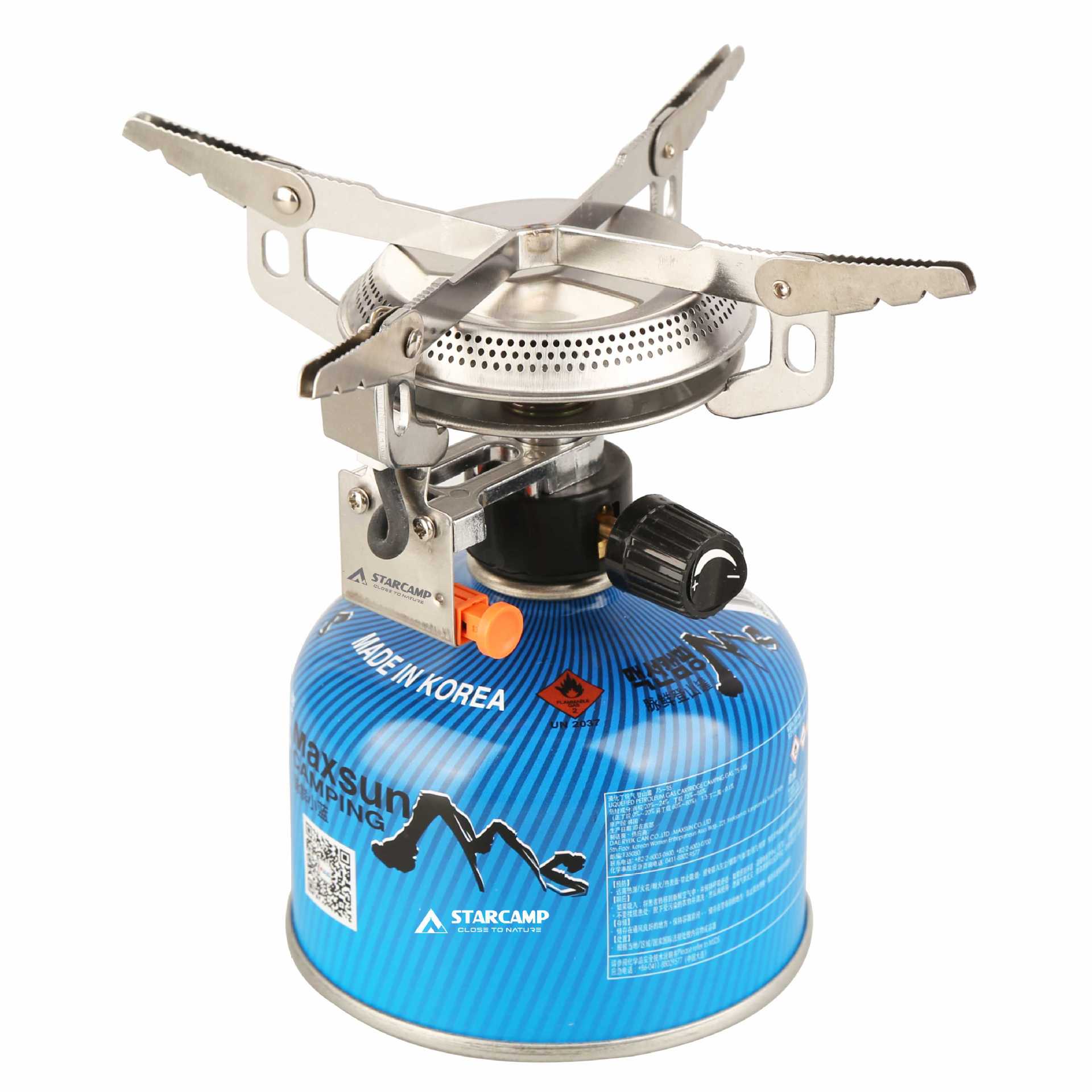 Starcamp 3500W Camping Stove Outdoor Stove Portable Foldableable Camping Style Fierce Stove Cassette Stove