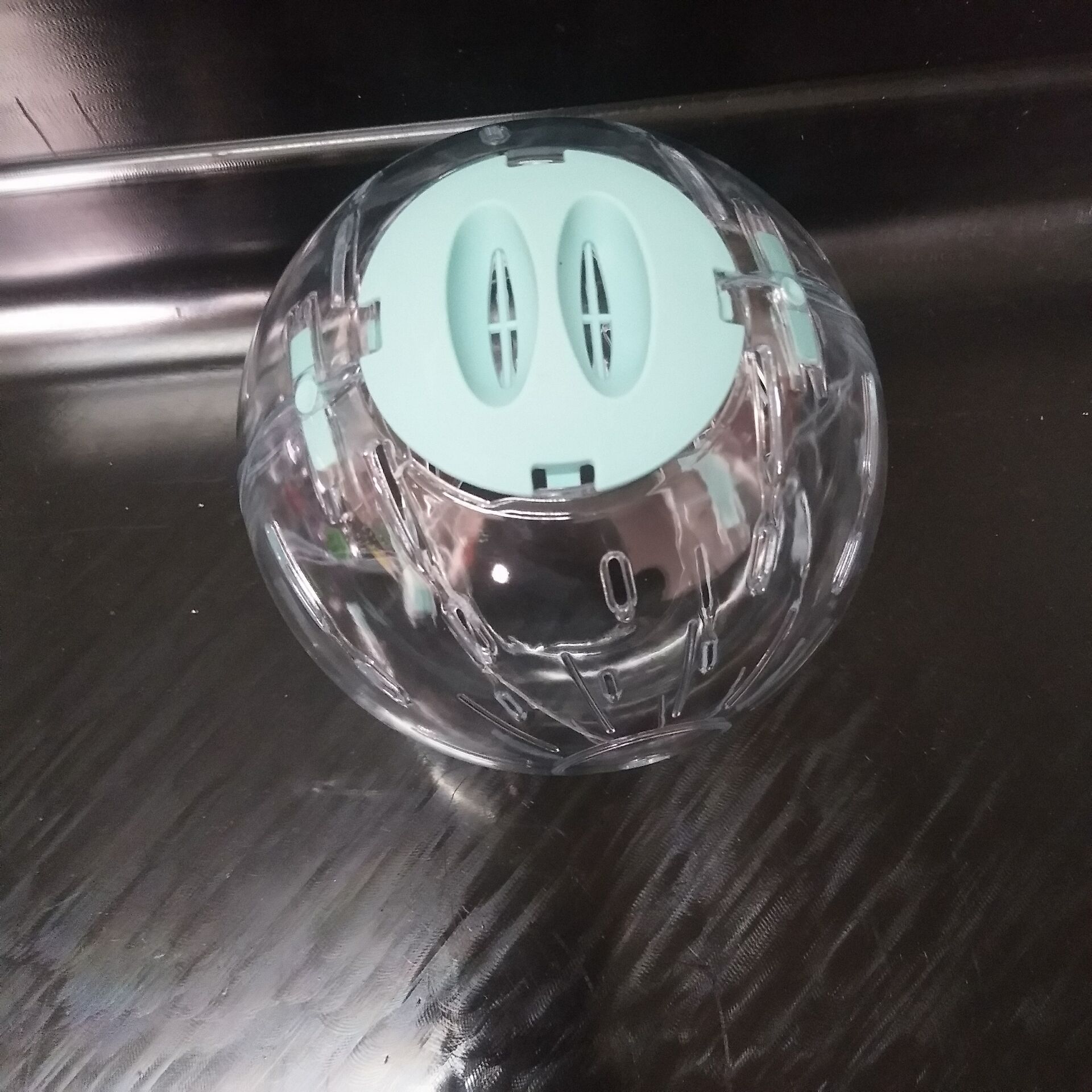 Pet Boer hamster deportivo ejecutar bola simple diseño de bloqueo juguete pet hamster rueda ventilada pet rodillo