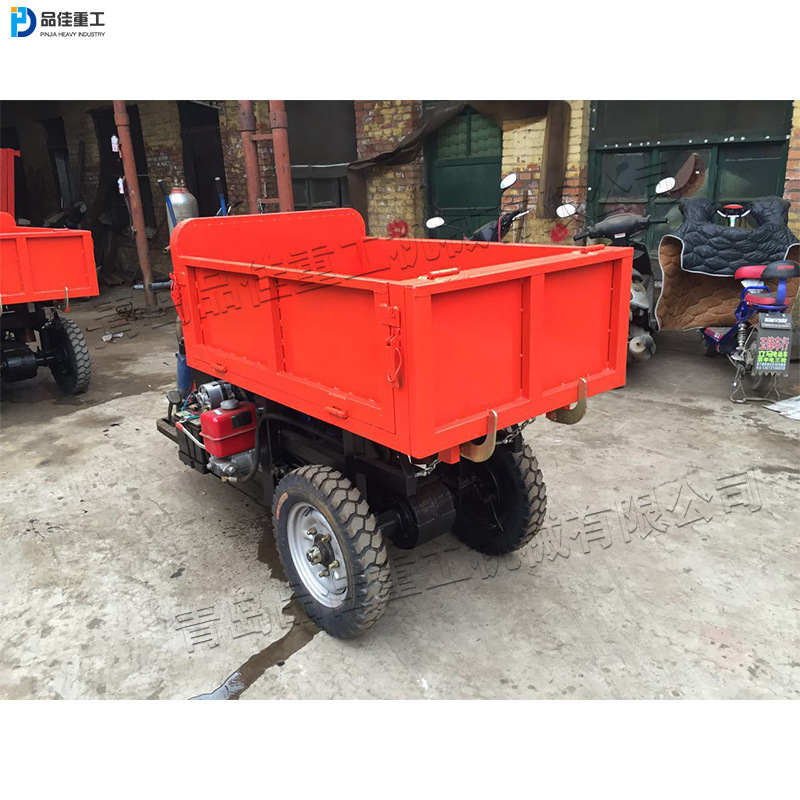 建筑工地混凝土拉卸工具车 座驾柴油三轮车 农田粮食运输车辆