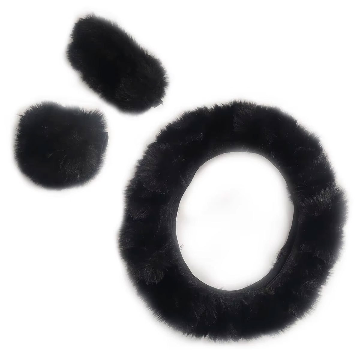 Cuatro temporadas de manejo de volante de automóvil general transfronterizo de manejo de automóvil de comercio electrónico al por mayor manejo de volante de peluche