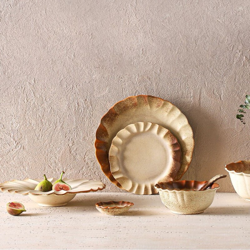 Personalized Retro Ceramic Tableware Plain Mud Yellow Kiln Thickeneded Pottery Dishes Cups and Saucers Western Salad Bowls and Dishes Tableware Sets Personalized Retro Ceramic Tableware Plain Mud Yellow Kiln Thickeneded Pottery Dishes Cups and Saucers Western Salad Bowls and Dishes Tableware Sets