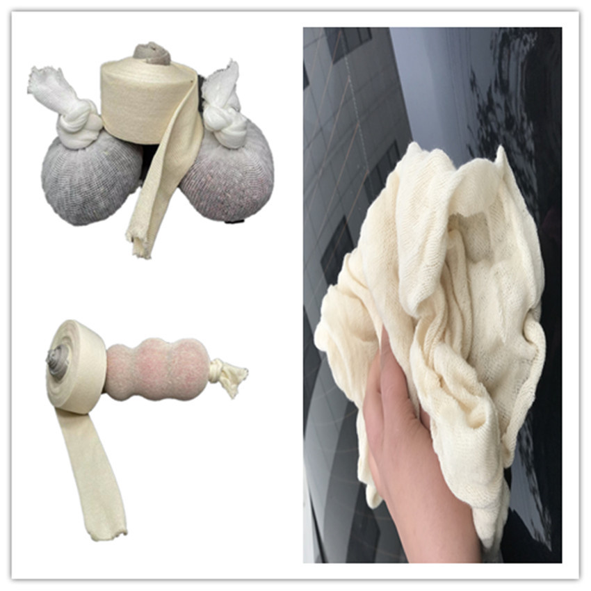 全棉无缝清洁布 圆筒水果包装袋无缝食品包装网袋 管状网布包装袋