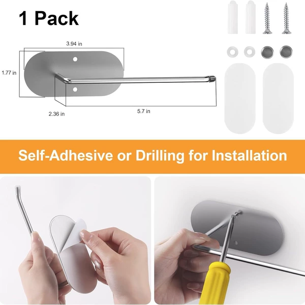 1pcs oval base (adhesive backing*2+screw pack*1)
