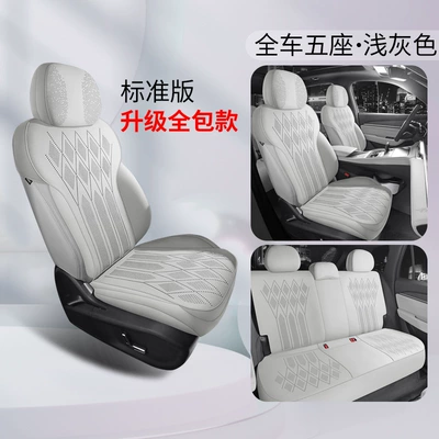 L Special Saddle Cushion Car: Modelə uyğun (Original) oturacaq örtükləri - light-gray-standard-version-all-inclusive-note-model-year