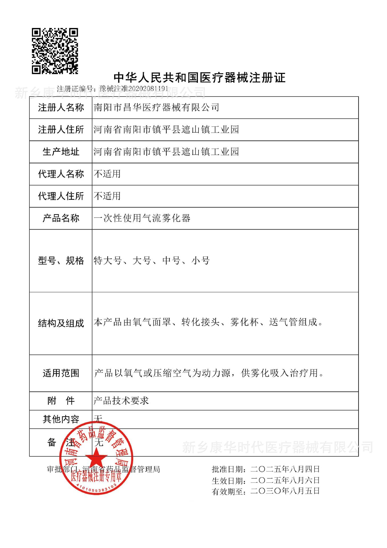 气流雾化器