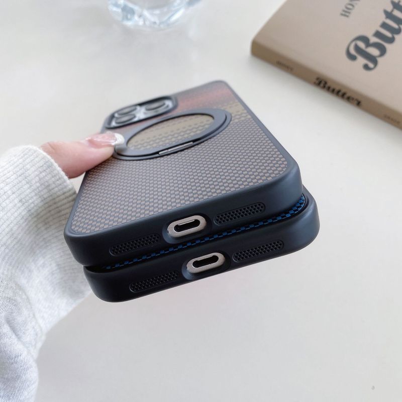 Apple iphone16promax 携帯電話ケース 360 度回転スタンドケース magsafe 充電磁気吸引ケースに適しています。|undefined