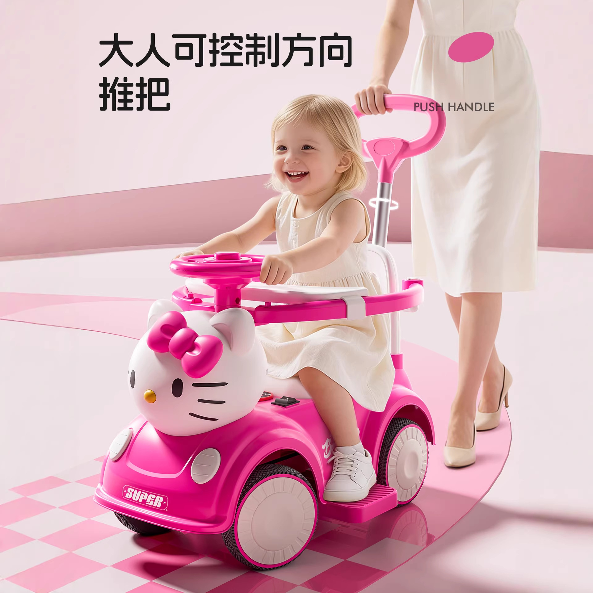 2025 nuevo coche eléctrico para niños 1 a 5 años juguetes para bebés se pueden sentar coche de control remoto coche de bebé