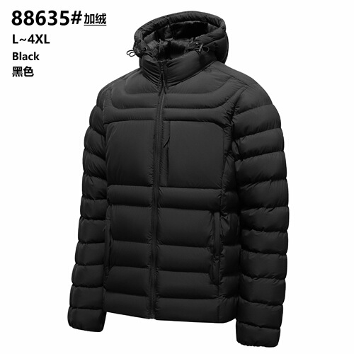 [Cross-border] 2026 new autumn and winter pork ribs cotton-padded clothes for men's lightweight down cotton clothes with hooded light cotton clothes