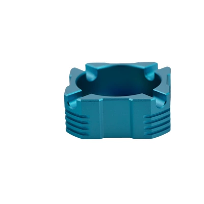 Ktv Aviation Aluminum Ashtray – Car ashtray - sky-blue-62mm62mm25mm