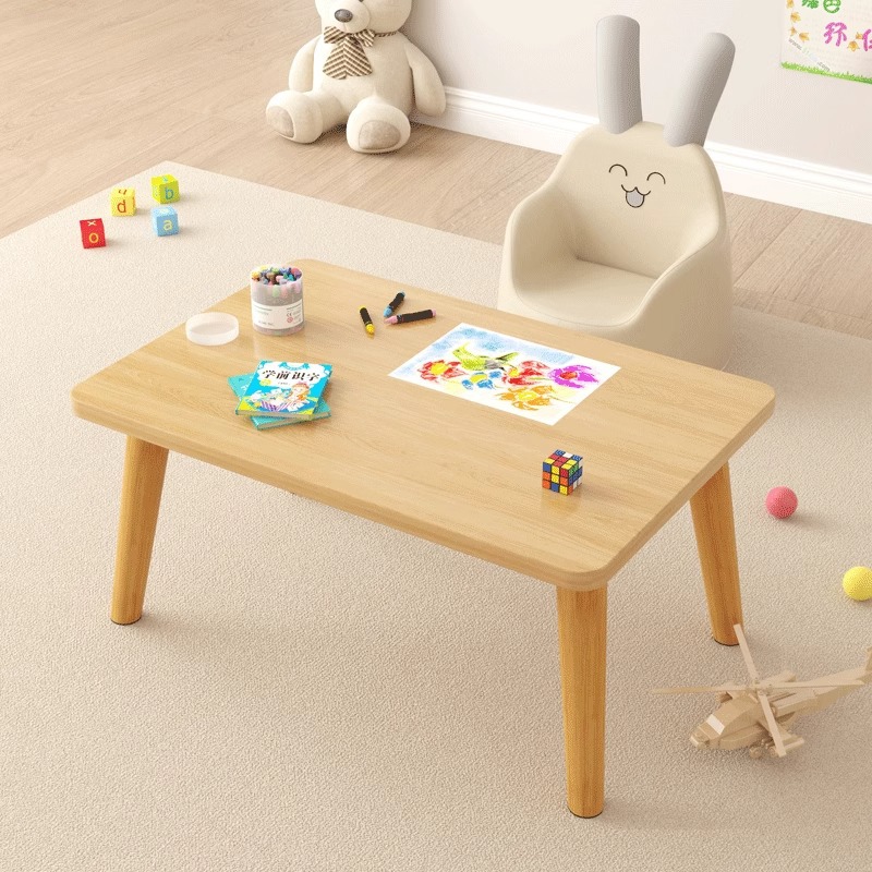 Children's Study Table Baby Toy Table Early Education Kindergarten Primary School Students Study Small Desk Peanut Table Study Table