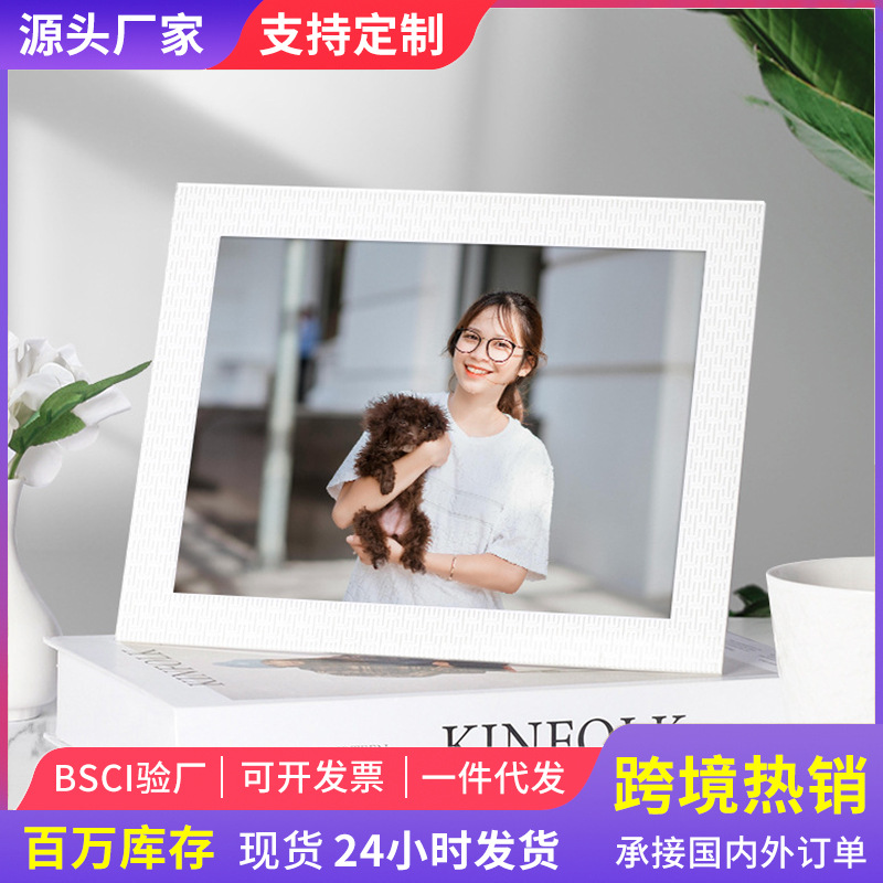 Marco de fotos acrílico marco de fotos de 8 pulgadas marco de fotos de licencia de negocios de plexiglas autorizador marco de certificado al por mayor