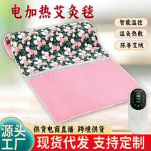 批發電加熱艾灸墊艾絨床墊坐墊美容院艾灸館加熱毯家用艾灸毯現貨