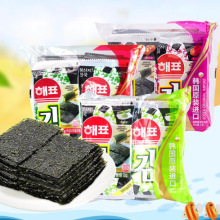 韩国进口 海牌海飘海苔12g 儿童休闲零食网红即食寿司紫菜批发 SZ