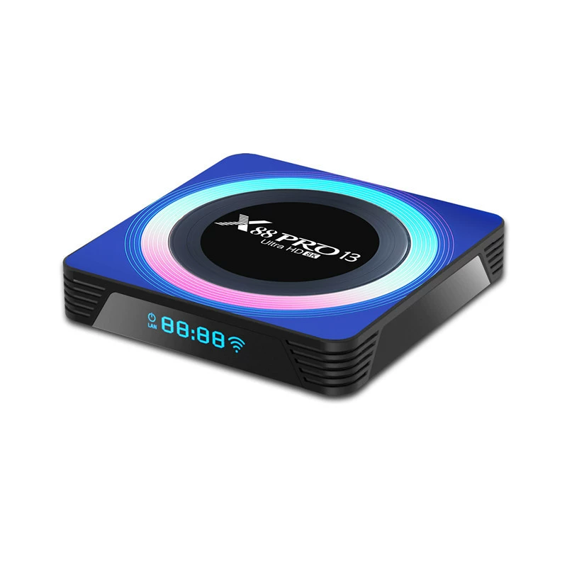 X88 PRO 13 приставка Android13 RK3528 WIFI6 4G/64G Bluetooth HD TVBOX