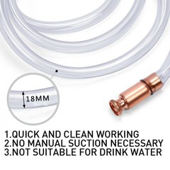 Cross-border Douyin-style oil suction pipe, purple copper siphon oil pump, manual oil extractor, fuel line with urea additive, PVC tubing