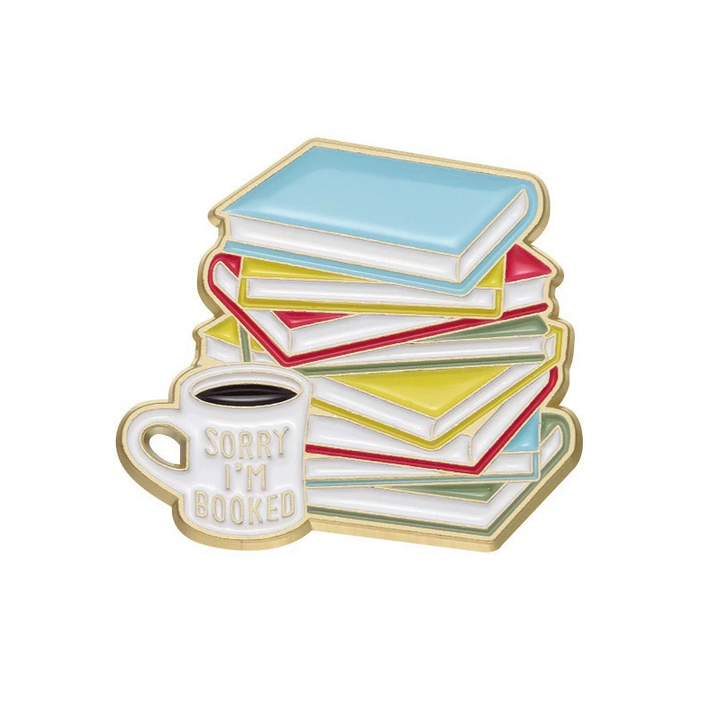Cartoon badge, universal metal accessory, Birthday gift