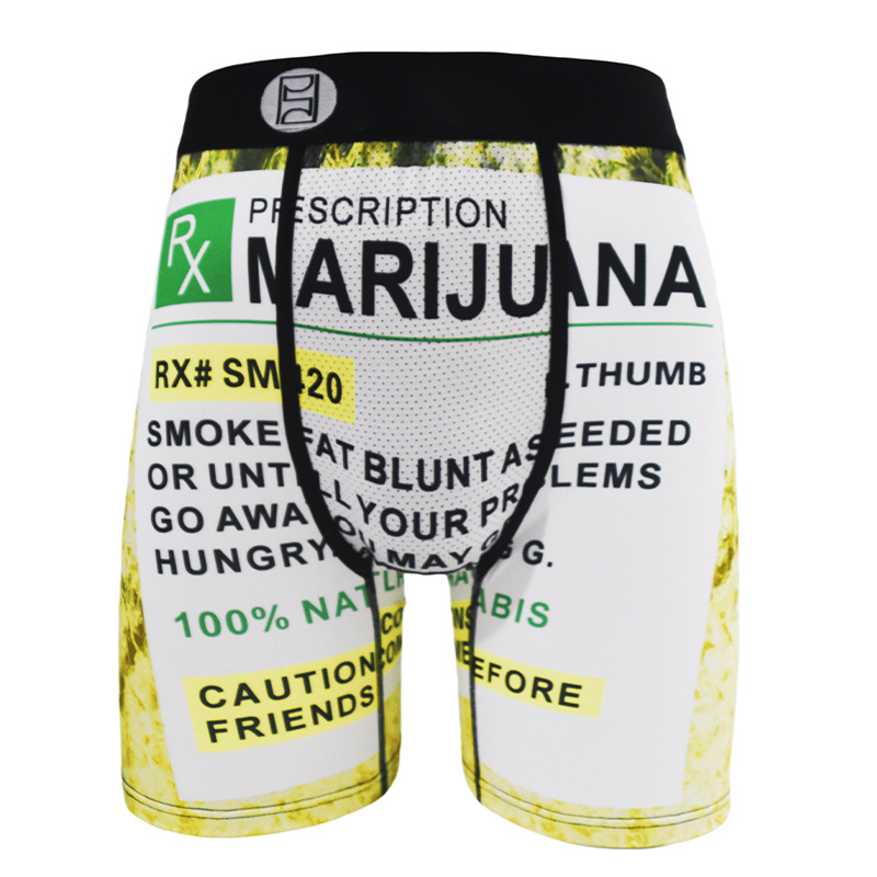 通気性の男性の平角のズボンのゆったりしている清涼感のある男性の下着の多彩で多様な潮流の男性の四角の運動の下着