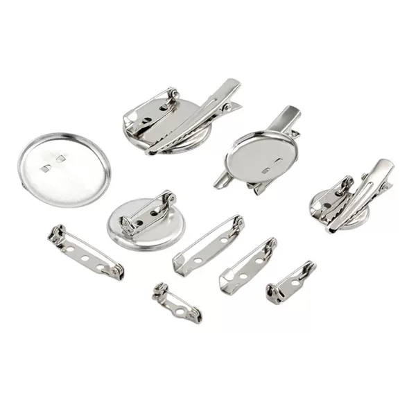 Brooch DIY Accessories Pin Accessories Disc Tray Lock Brooch Large Pin DIY Accessories Brooch Jewelry Buckle