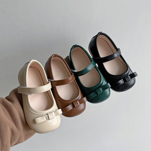 Cross-Border Autumn Princess Shoes Hot-Selling New Children's Shoes Children's Shoes Baby Girls Soft-Soled Small Leather Shoes Girls' Shoes