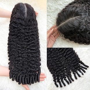 13X4 Burmese Curly Wig Human Hair Lace Front Wigs Full Real Hair Wig