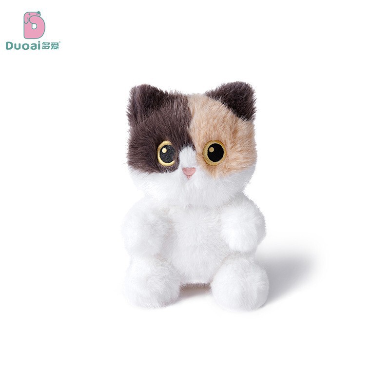 Duai 本物の猫ぬいぐるみペンダントシャム猫人形キーホルダーヒーリングバックパック装飾卸売|undefined