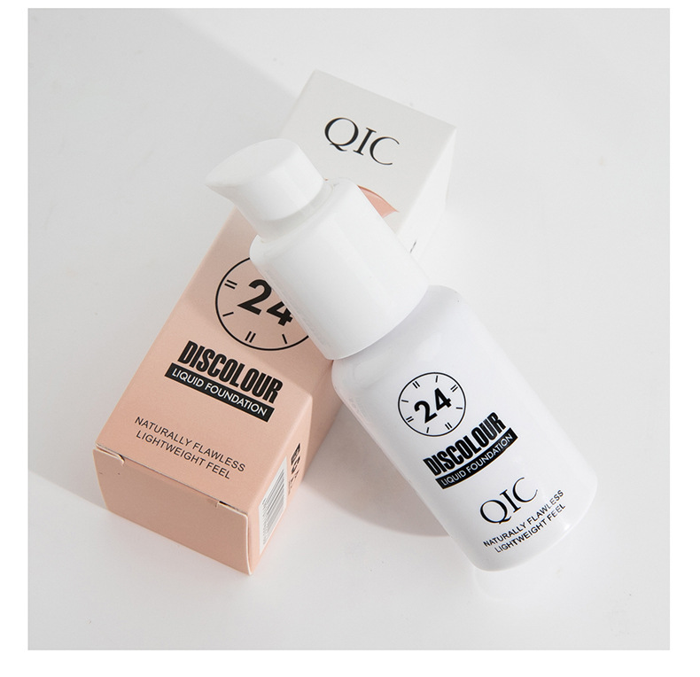 QIC Qini Color-changing Foundation for Natural Adhesion, brightening, setting, concealing and color-changing BB Cream - North American makeup undefined