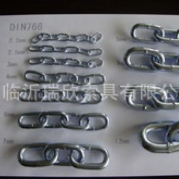 瑞欣链条厂家直售优质的镀锌链条德标DIN766链条 DIN763链条
