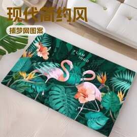 跨境可擦洗浴室地垫卫生间门口防滑脚垫硅藻泥吸水垫速干卡通家用