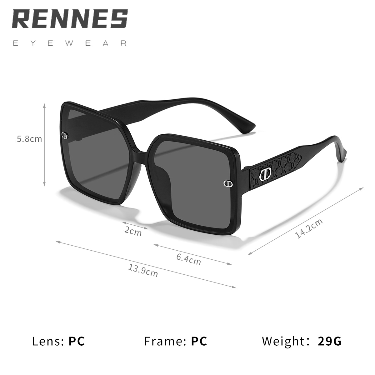 Nuevas gafas de sol fragantes pequeñas de lujo ligeras para mujer, estilo coreano, marco generoso, cara premium, gafas de sol pequeñas con protección solar Sunglasses