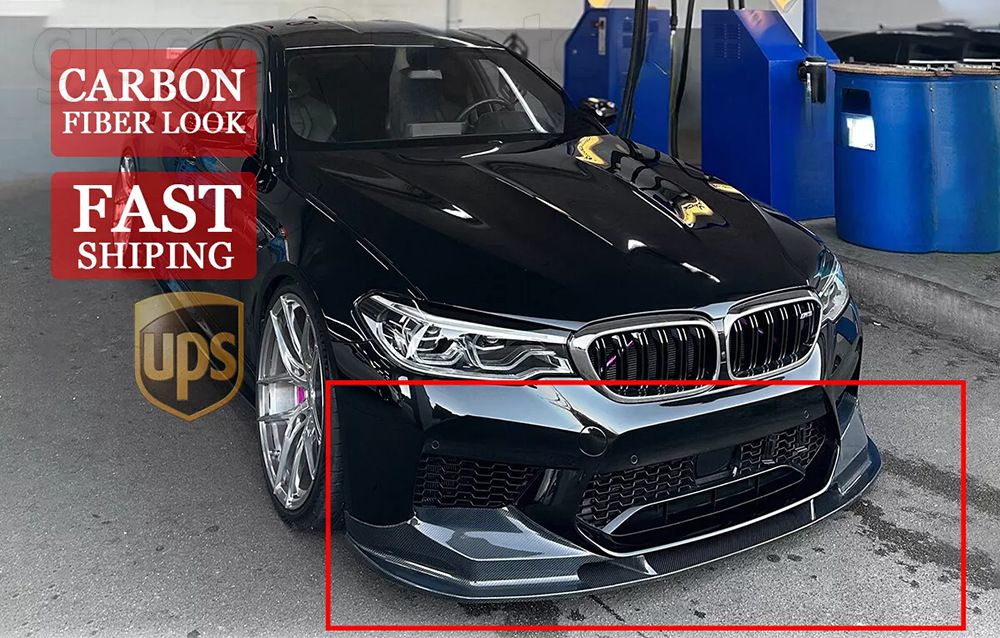Suitable for Bmw 5 Series F90 M5 Front Lip 3D Front Lip Three-Stage Front Lip Small Surround Kit 18-20