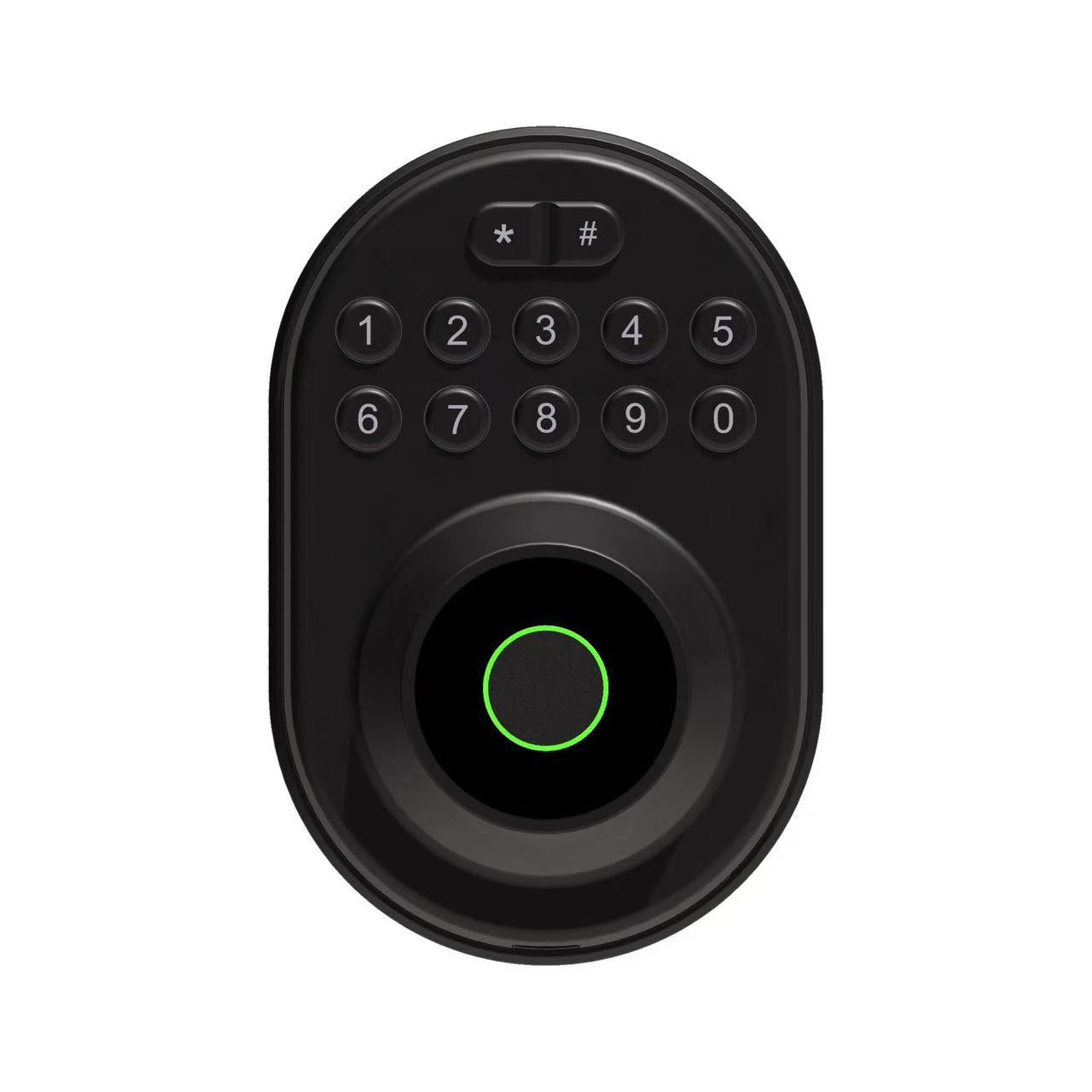 D02 negro Huella Digital + contraseña + clave