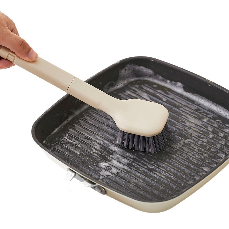 【売れ筋】キッチン掃除用6点セット カップブラシ 鋼球 隙間ブラシ 掃除道具 収納便利 ハンドル付き|undefined