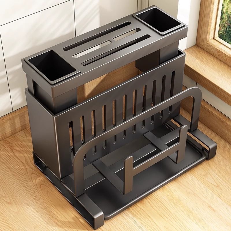 Kitchen knife stand storage rack 2025 new style chopsticks drum…