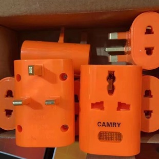 Travel Wireless 162 with Switch, Small Size Plug, European and British Conversion Plug, European Standard Adapter, Lightweight and Portable