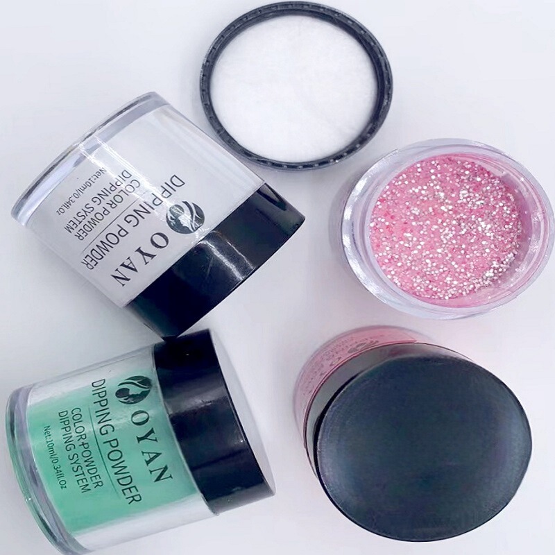 Foreign Trade Dipping Powder Manicure Dipping Powder Dipped Nail Base Sealant Cross-Border Acrylic Powder