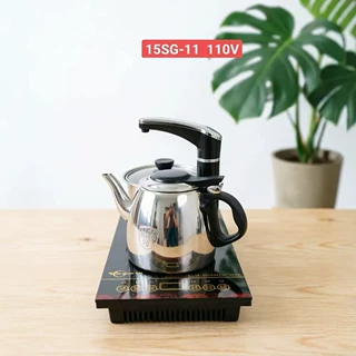 全自动上水电茶炉304不锈钢烧水壶一体智能泡茶专用110V电磁炉