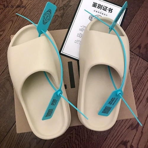 Foreign Trade Coconut Slippers for Men, Mud-Slapping Thick Sole Rubbing Board Cooling Slippers for Outdoor Wear, Cross-Border Trade Style EVA
